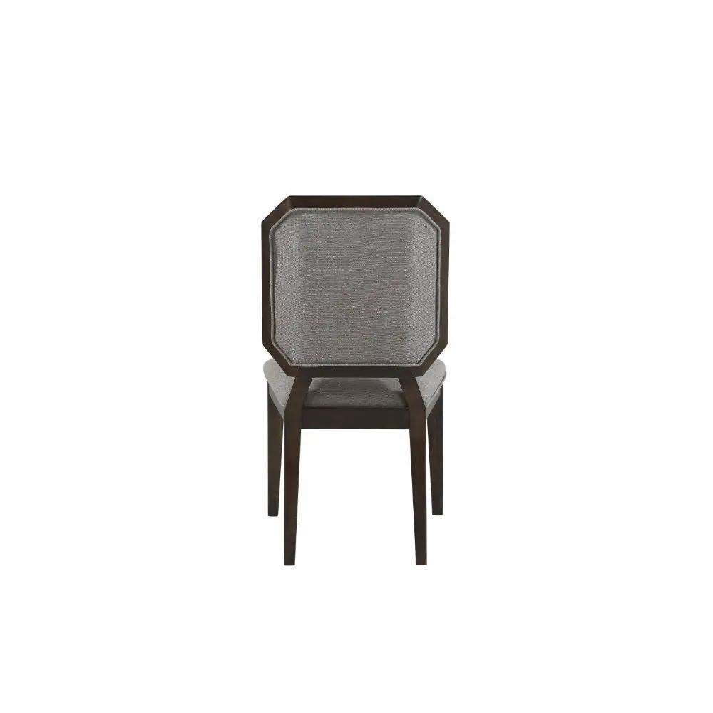 Selma - Side Chair (Set of 2) - Gray Fabric & Tobacco by Unique Piece Furniture