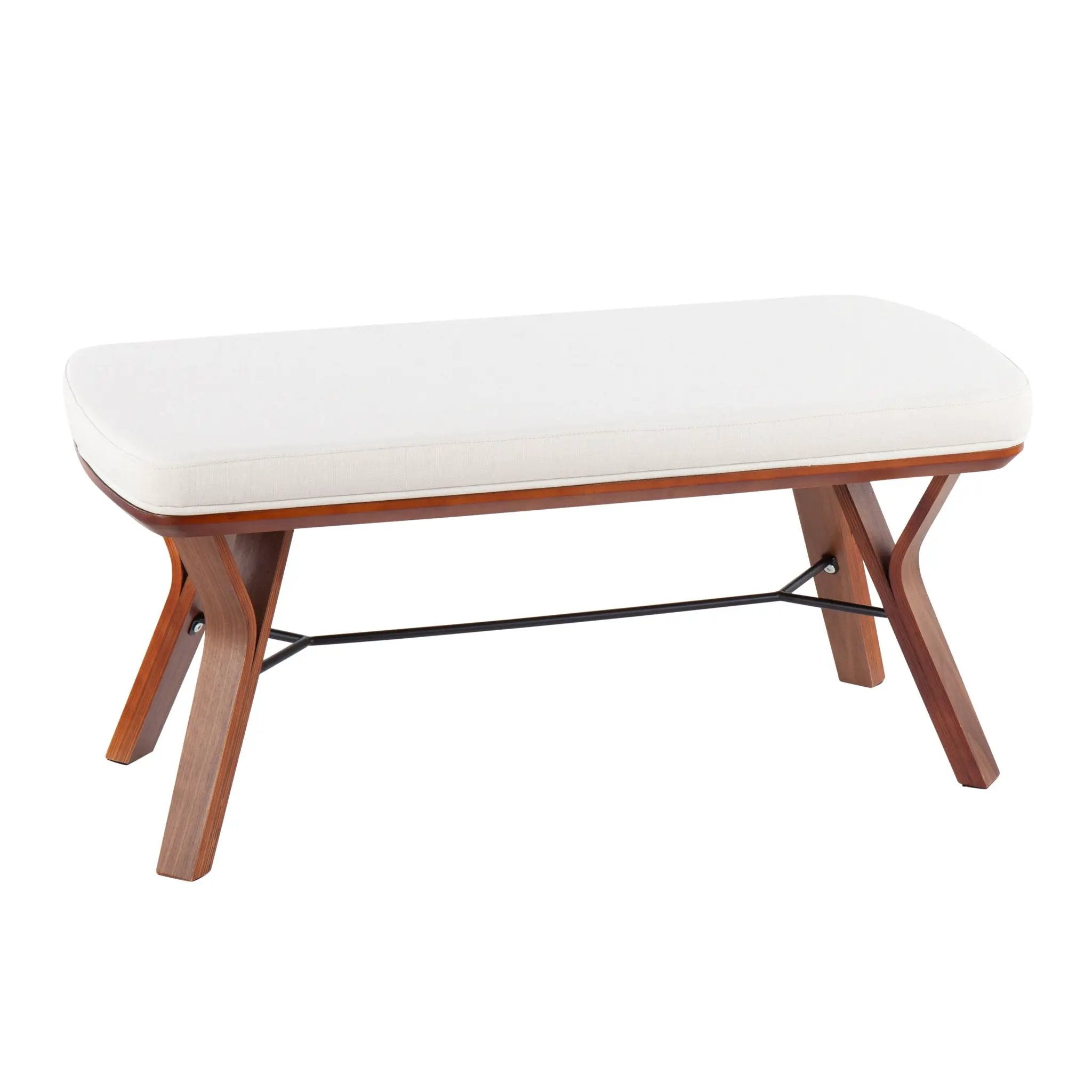 Folia - Mid Century Modern Bench by HouseOfZazla