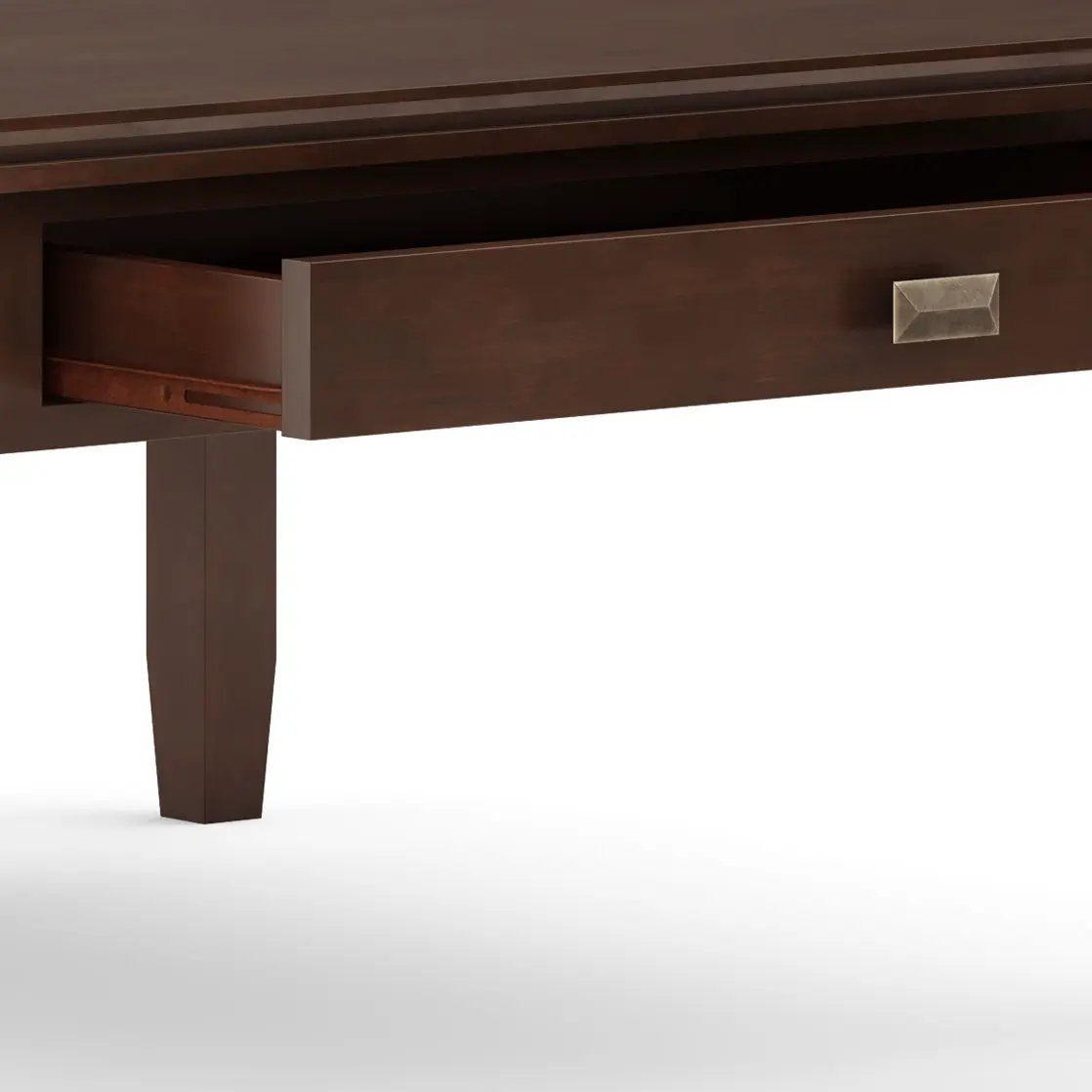 Artisan - Square Coffee Table - Russet Brown by HouseOfZazla