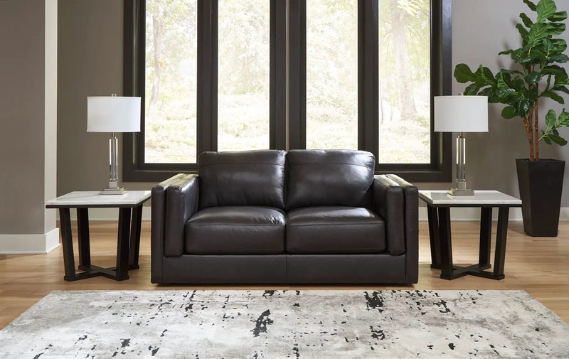 Amiata - Loveseat - Onyx by Unique Piece Furniture