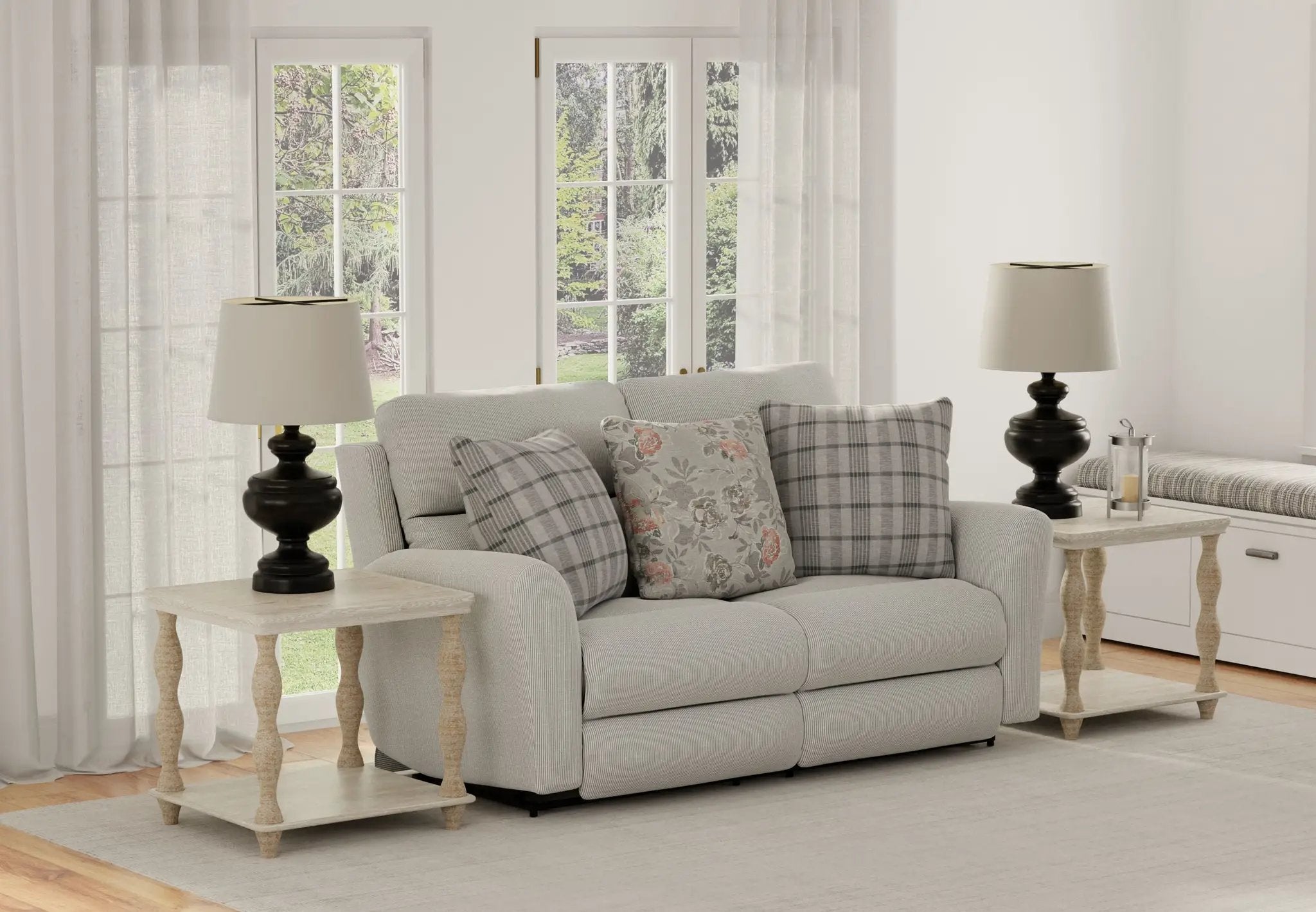 Chappy - Lay Flat Reclining Loveseat by Unique Piece Furniture