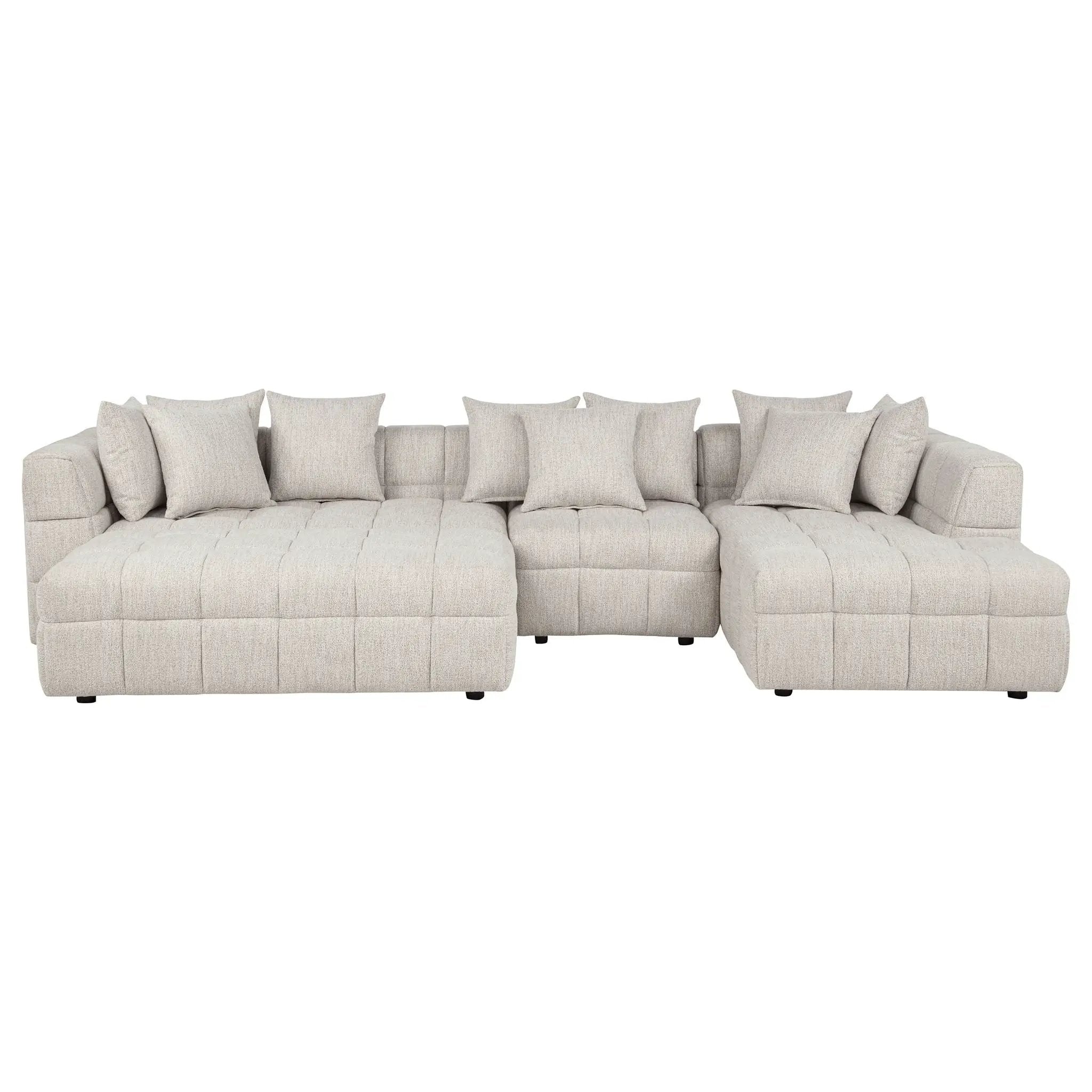 Amara 4-Piece Upholstered Sectional Sofa by Unique Piece Furniture