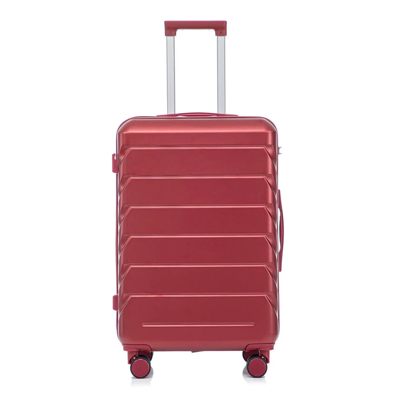 3 Pieces Set 20" / 24" / 28" Spinner Wheel Luggage With Combination Lock by HouseOfZazla