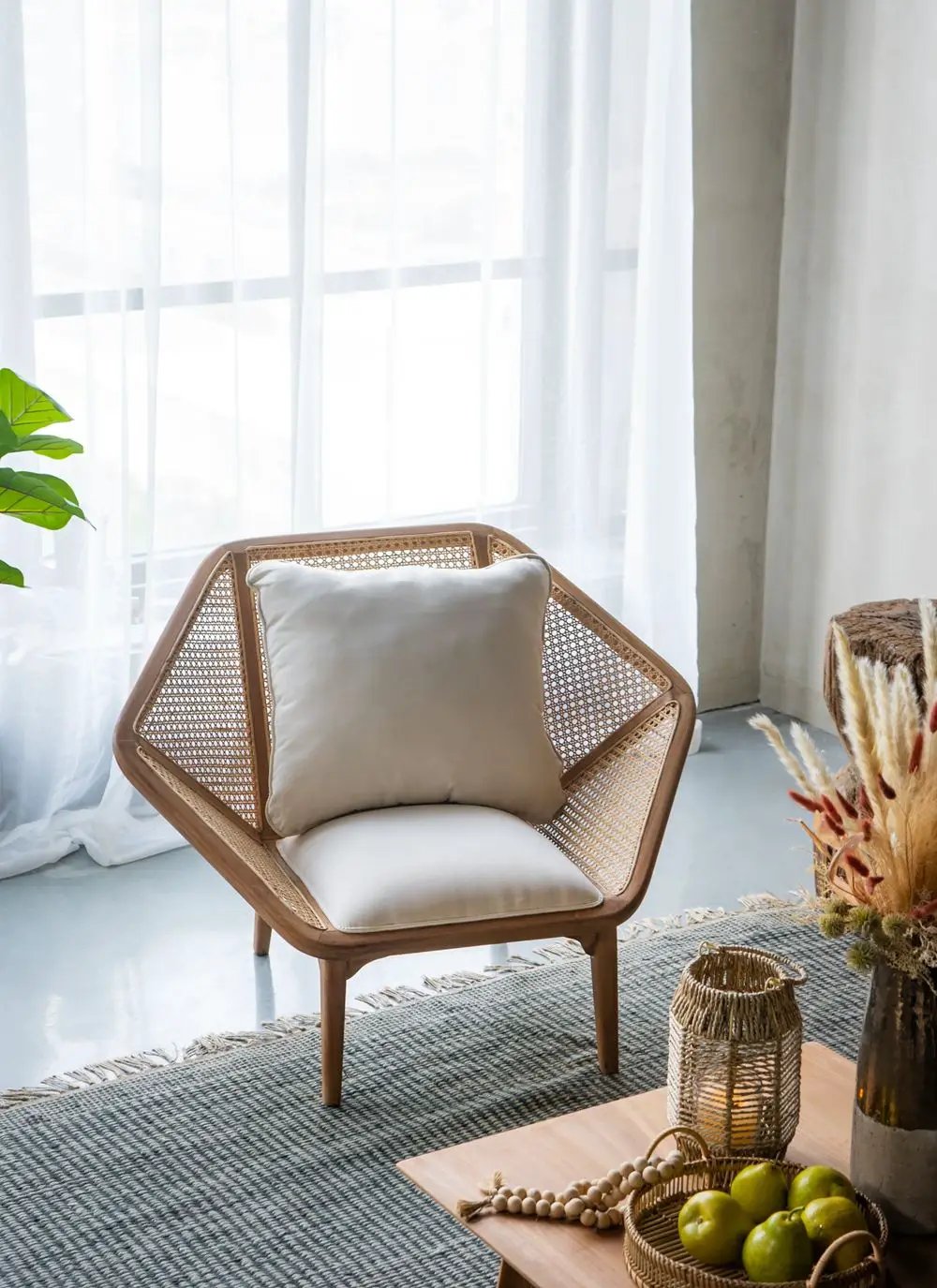 Tectona - Teak Leisure Chair - Natural Wood / Brown by Unique Piece Furniture