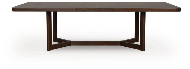 Dilenno - Rectangular Dining Room Extension Table - Dark Brown by Unique Piece Furniture