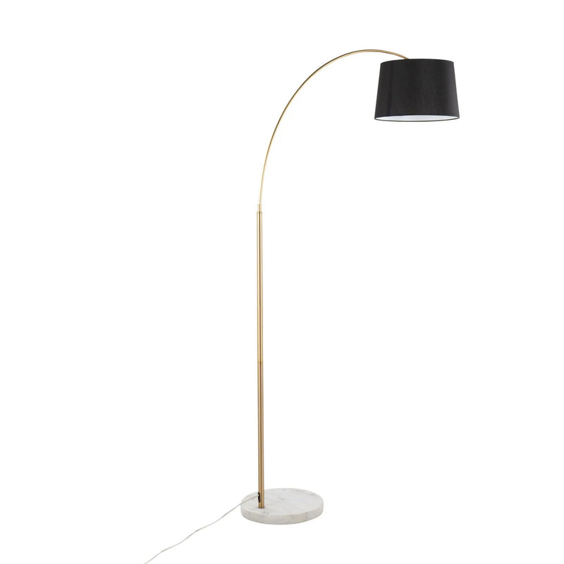 March - Contemporary Floor Lamp & Elegant Finish by HouseOfZazla