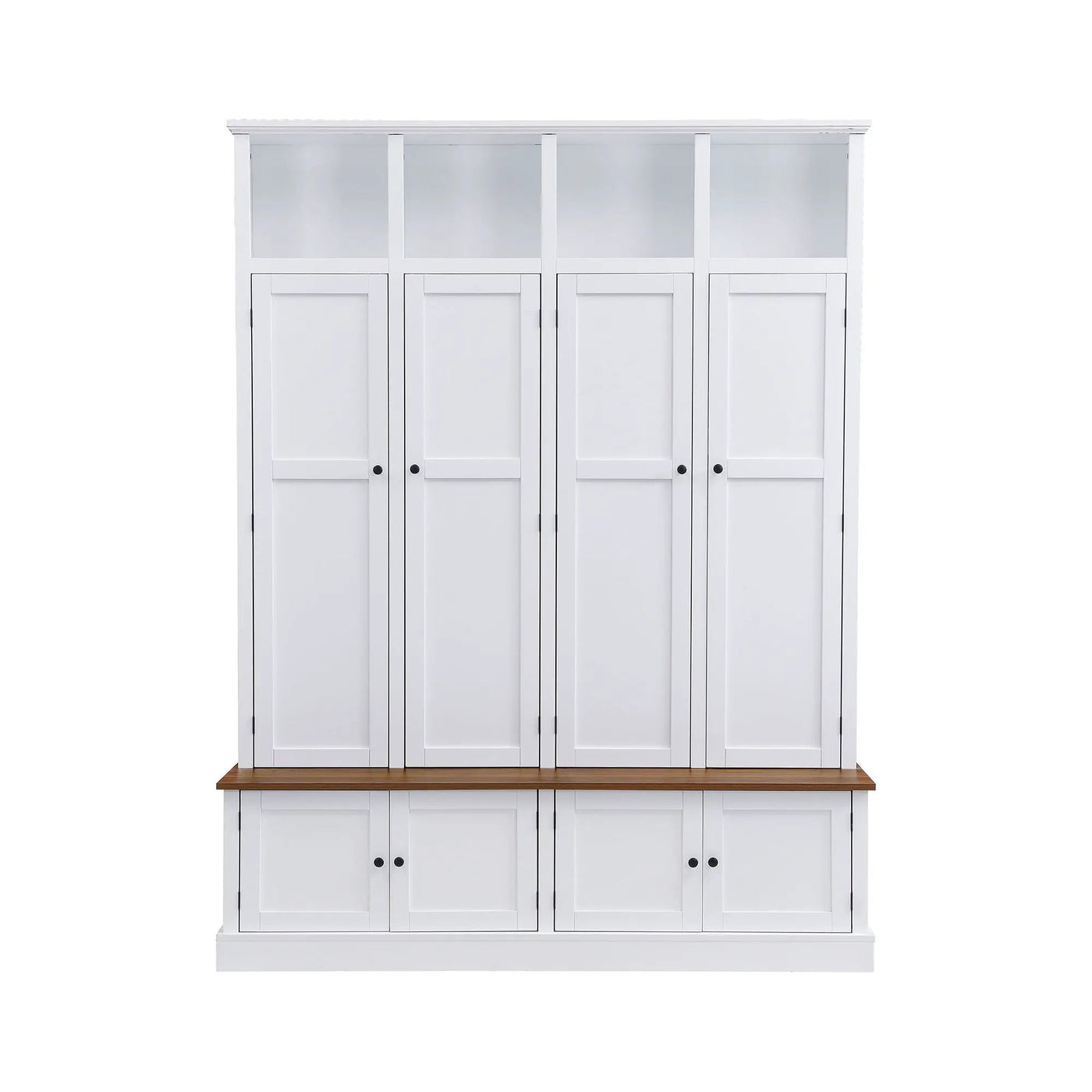 Hall Tree With Bench And Cabinet by Unique Piece Furniture