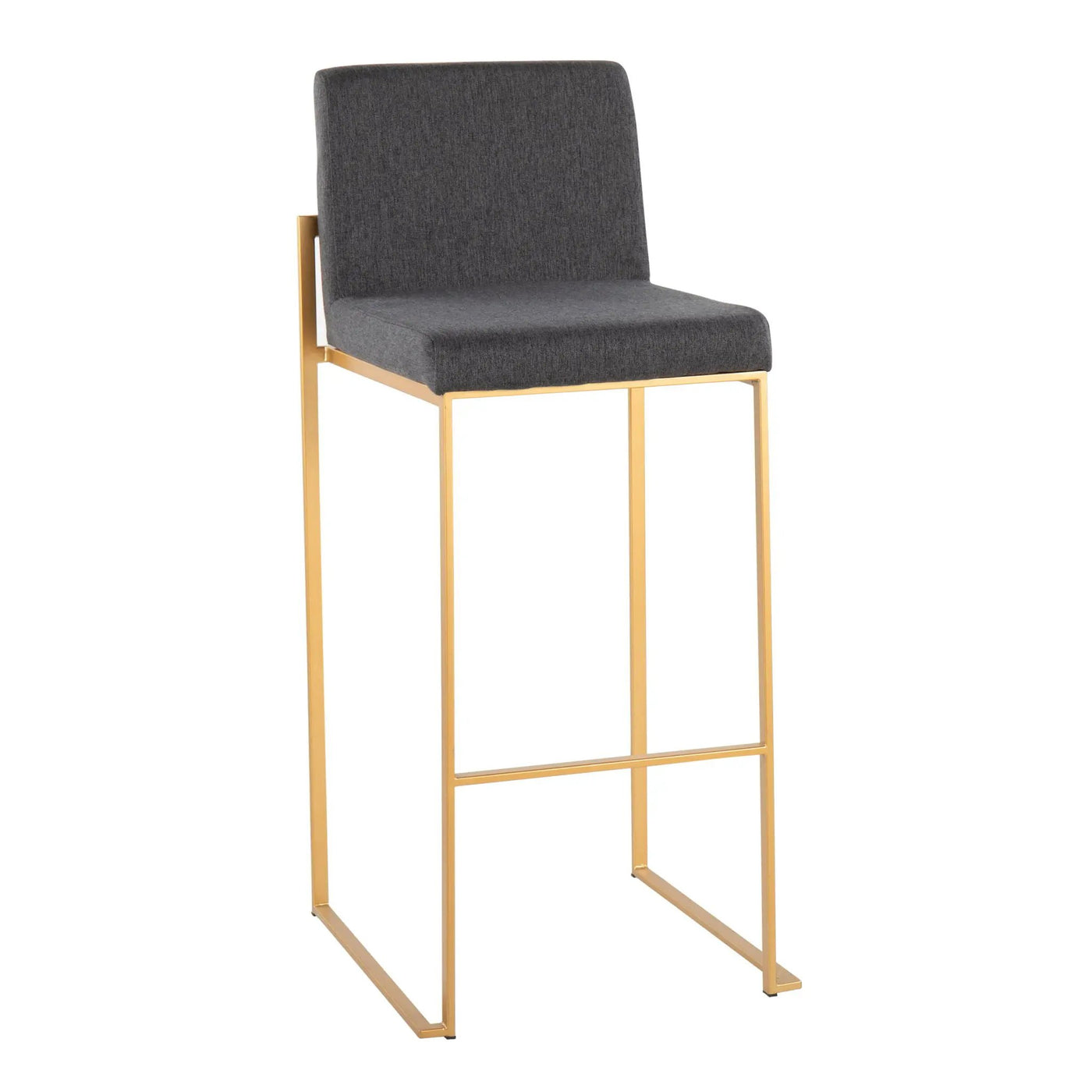 Fuji - Contemporary Design High Back Barstool by HouseOfZazla