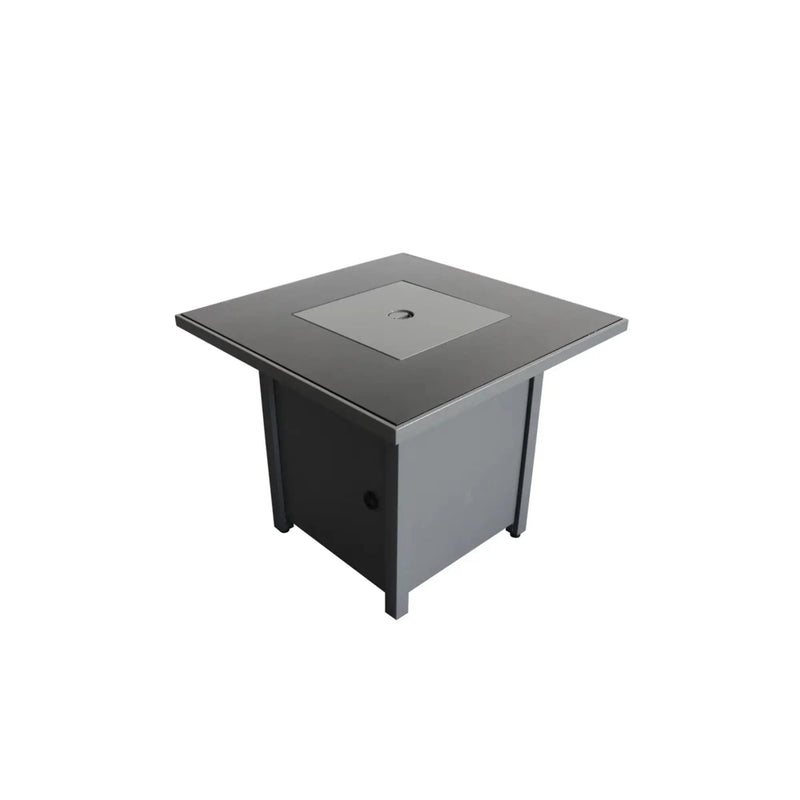 Outdoor Fire Pit Table With Lid - Gray by Unique Piece Furniture