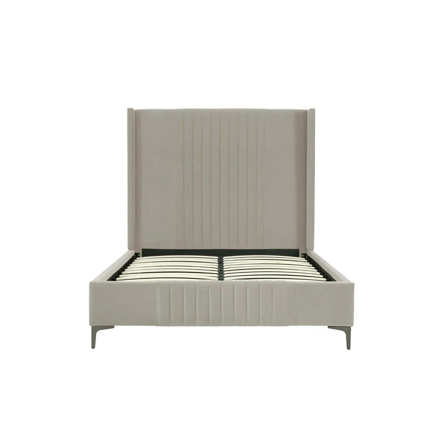 Promenade - Bed With Upholstered Headboard And Slats by HouseOfZazla