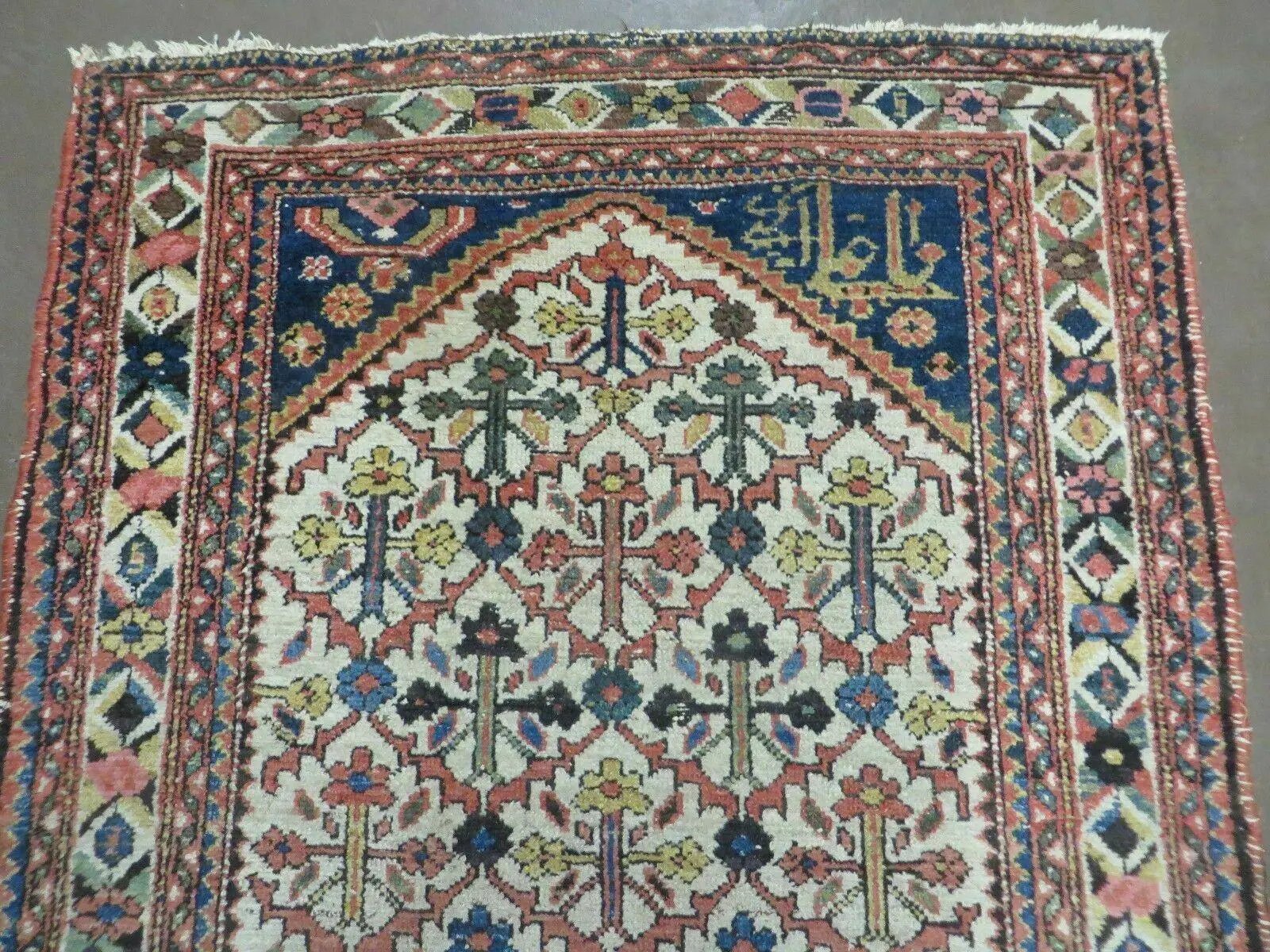 3' 3"X 10' Antique Handmade Caucasian Shirvan Wool Runner Rug Nice by Jewel Rugs
