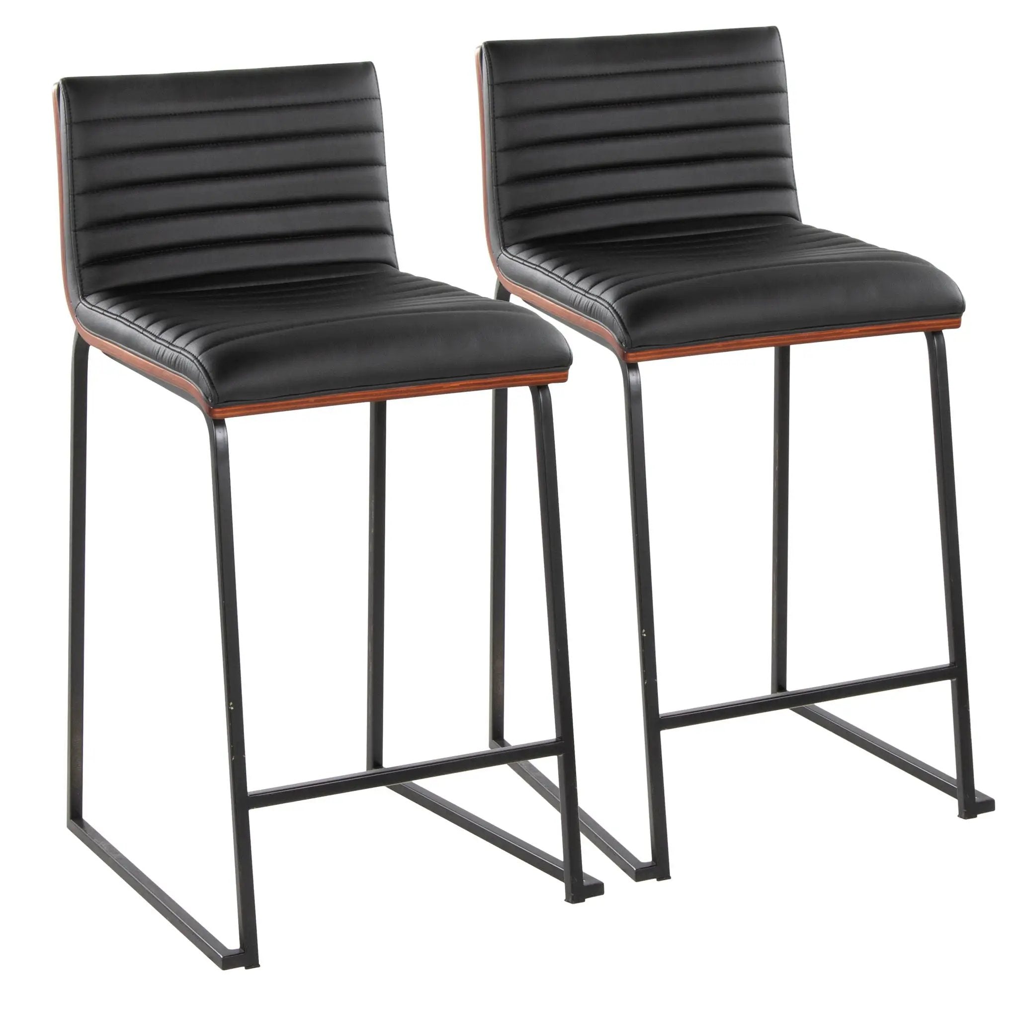 Mason Mara - Contemporary Fixed Height Quality Counter Stool (Set of 2) by Unique Piece Furniture