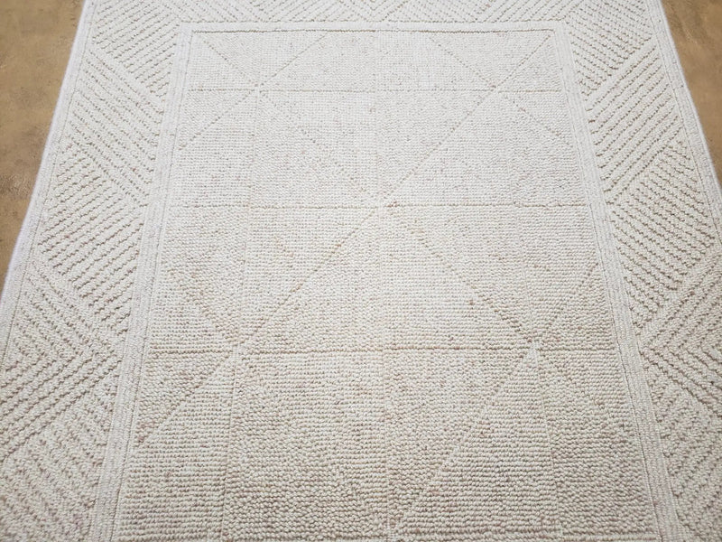 3x5 Karastan Sisal Rug Collection, Design 379/80504, Sambava II, 3'6 x 5'3, Beige Karastan Rug with Label, Authentic Karastan, Entryway Rug by Jewel Rugs