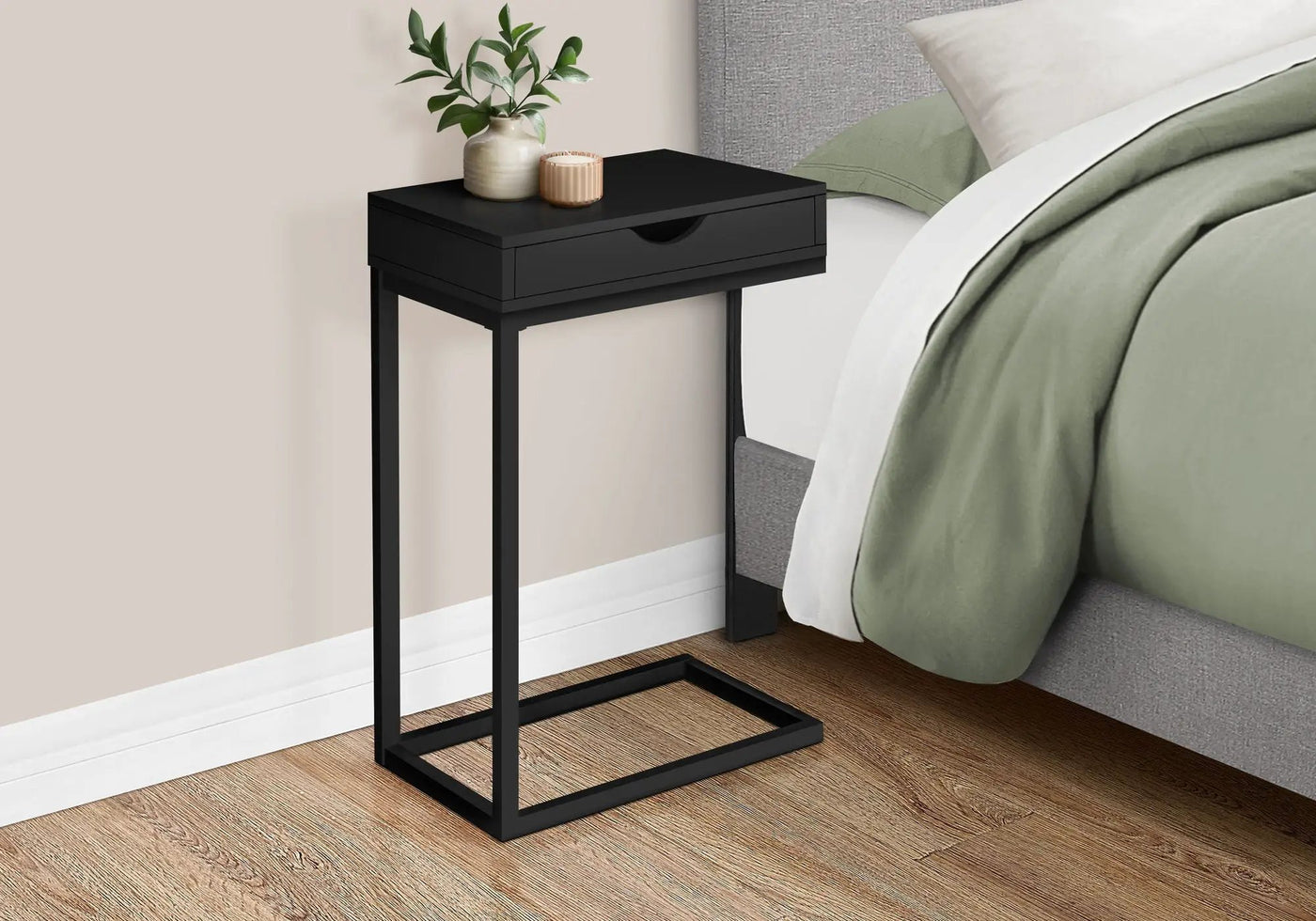 Accent Table, C - Shaped Contemporary Elegant Desig by Unique Piece Furniture