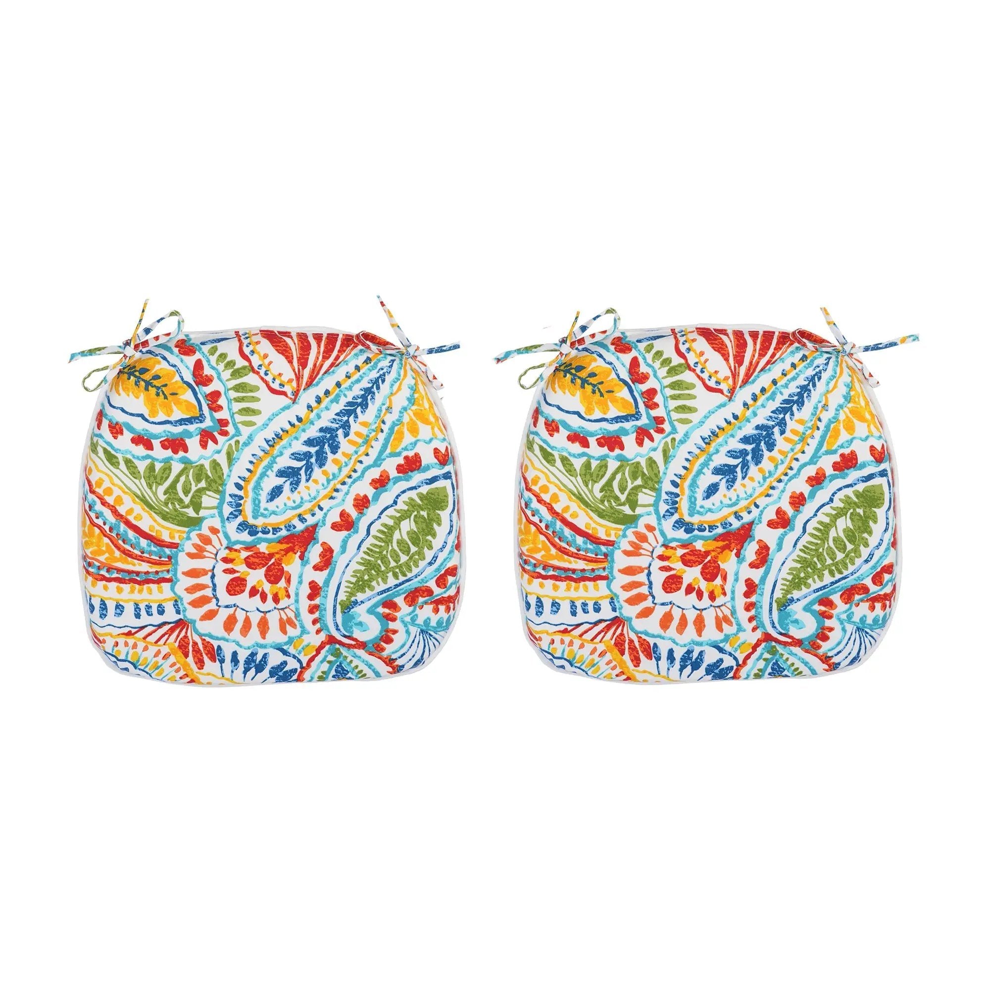 Outdoor Patio Chair Cushions, Water-Repellent U-Shape Thick Foam Seat Cushions (Set of 4) by HouseOfZazla