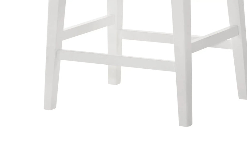 Sasha - 17" Counter Height Stool With Upholstered Seat by Unique Piece Furniture