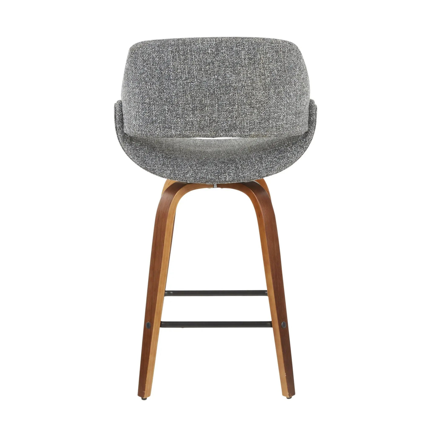 Fabrico - Mid-Century Modern, Counter Stool (Set of 2) by HouseOfZazla