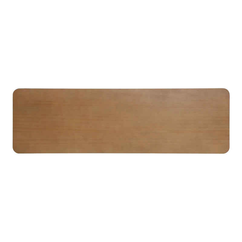 Console Table & Bottom Shelf - Walnut by HouseOfZazla