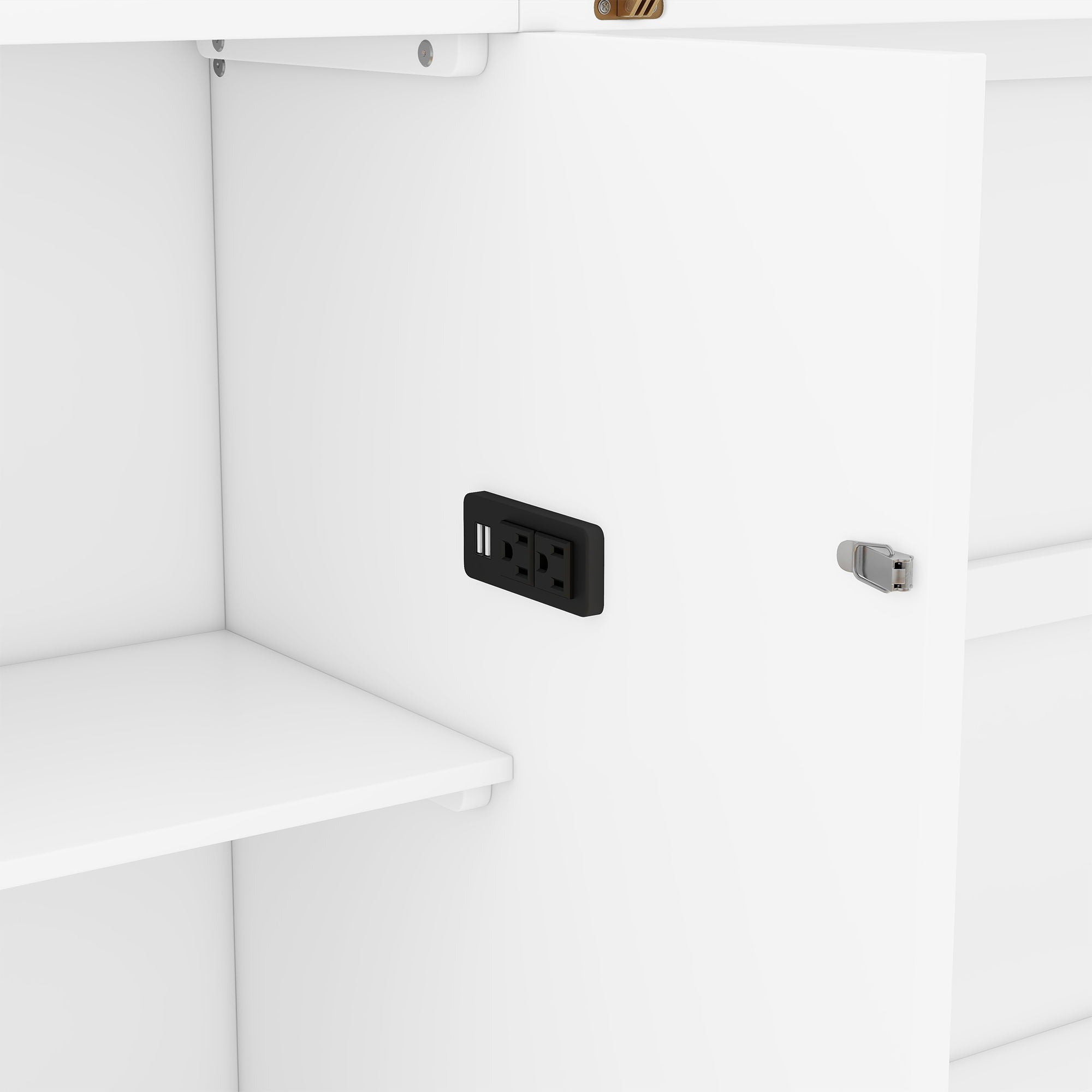 Murphy Bed With Shelves, Drawers And USB Ports by HouseOfZazla