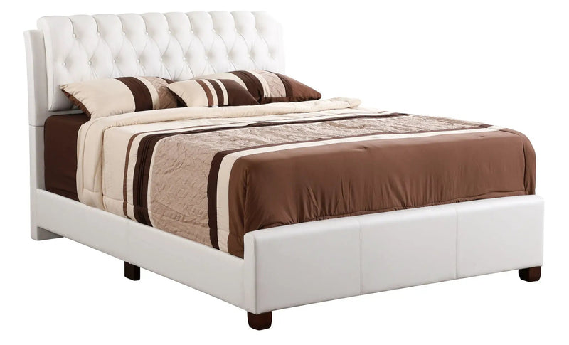 Tufted Upholstered Bed by Unique Piece Furniture