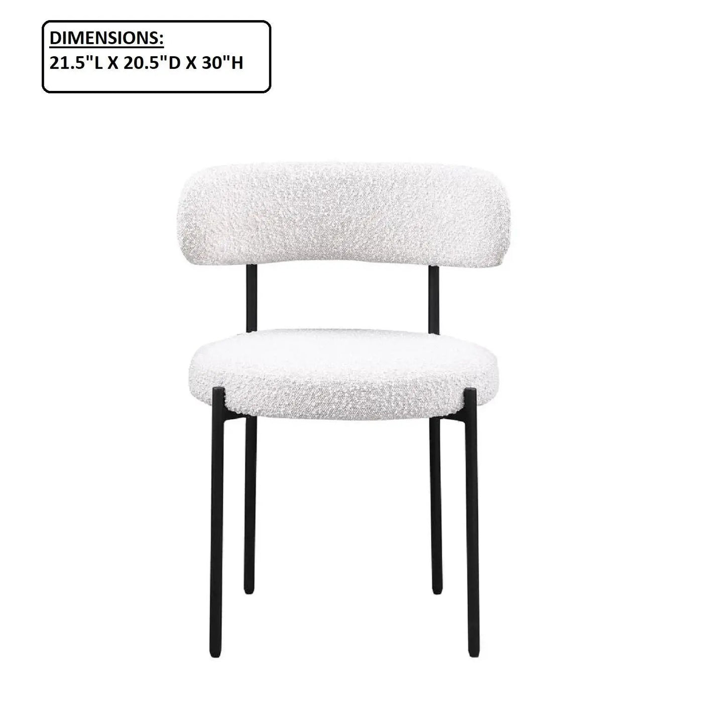 Upholstered Kitchen Chair (Set of 2) by Unique Piece Furniture