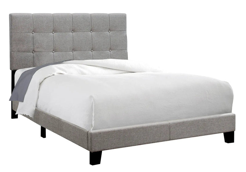 Bed, Upholstered, Frame Only, Transitional by Unique Piece Furniture