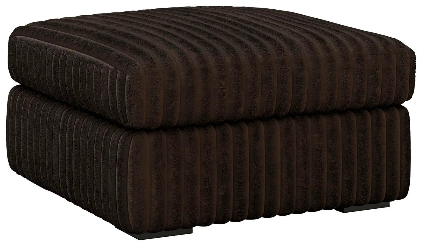 Midnight-Madness - Oversized Accent Ottoman by Unique Piece Furniture