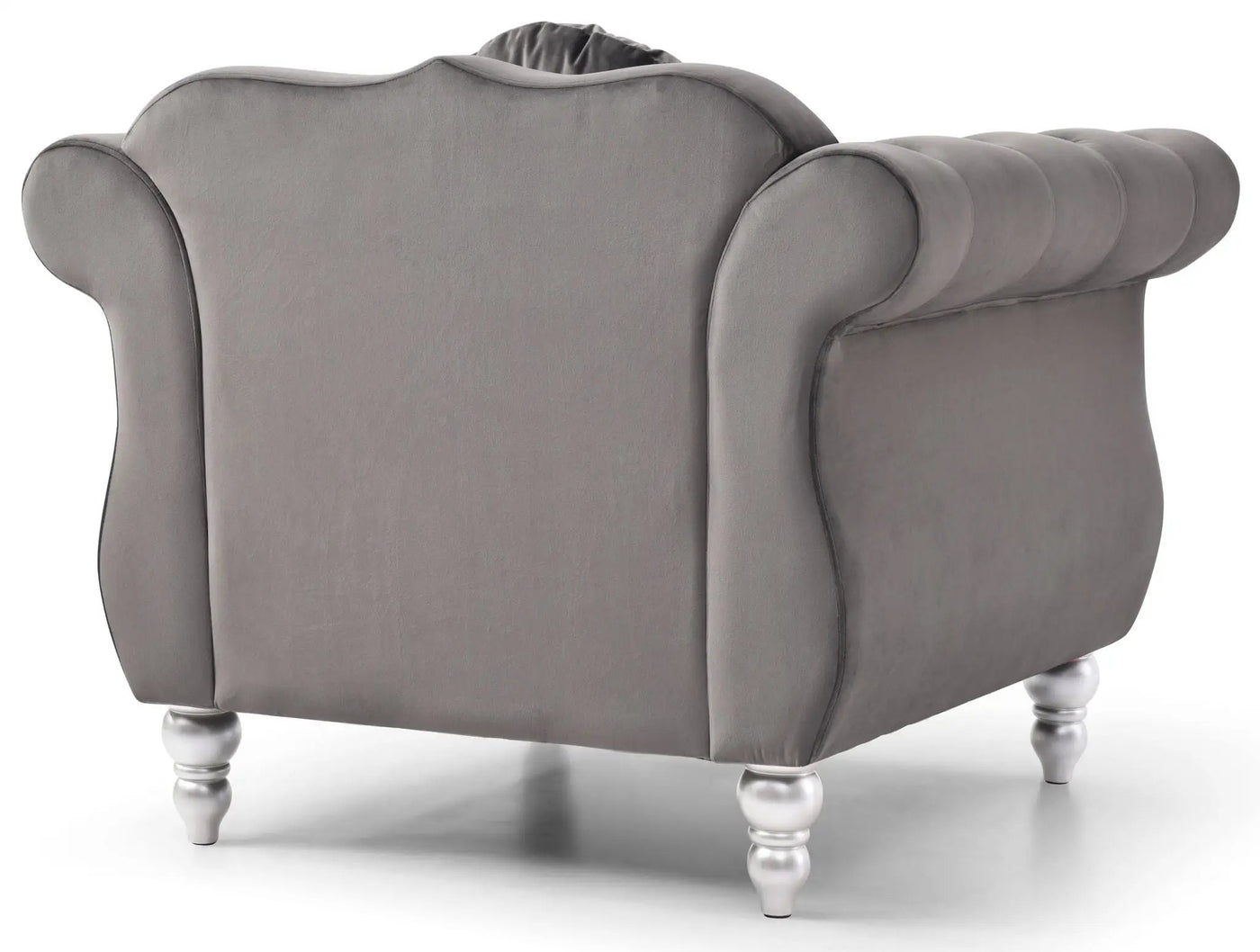 Chic Transitional Flared Arm Chair by HouseOfZazla