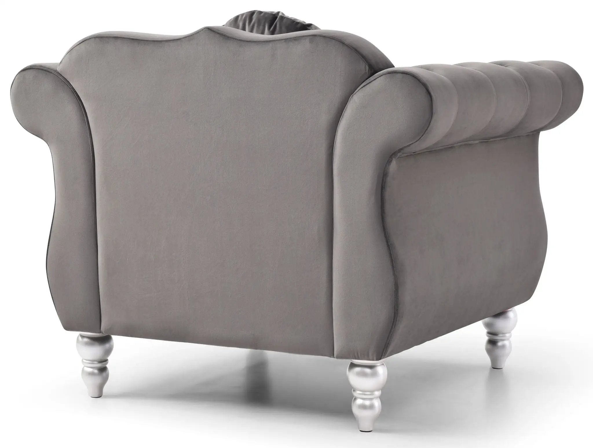 Chic Transitional Flared Arm Chair by HouseOfZazla