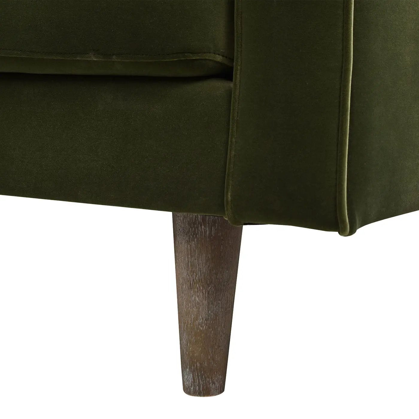Nicholas - Mid-Century Modern Sofa - Olive Green by Unique Piece Furniture