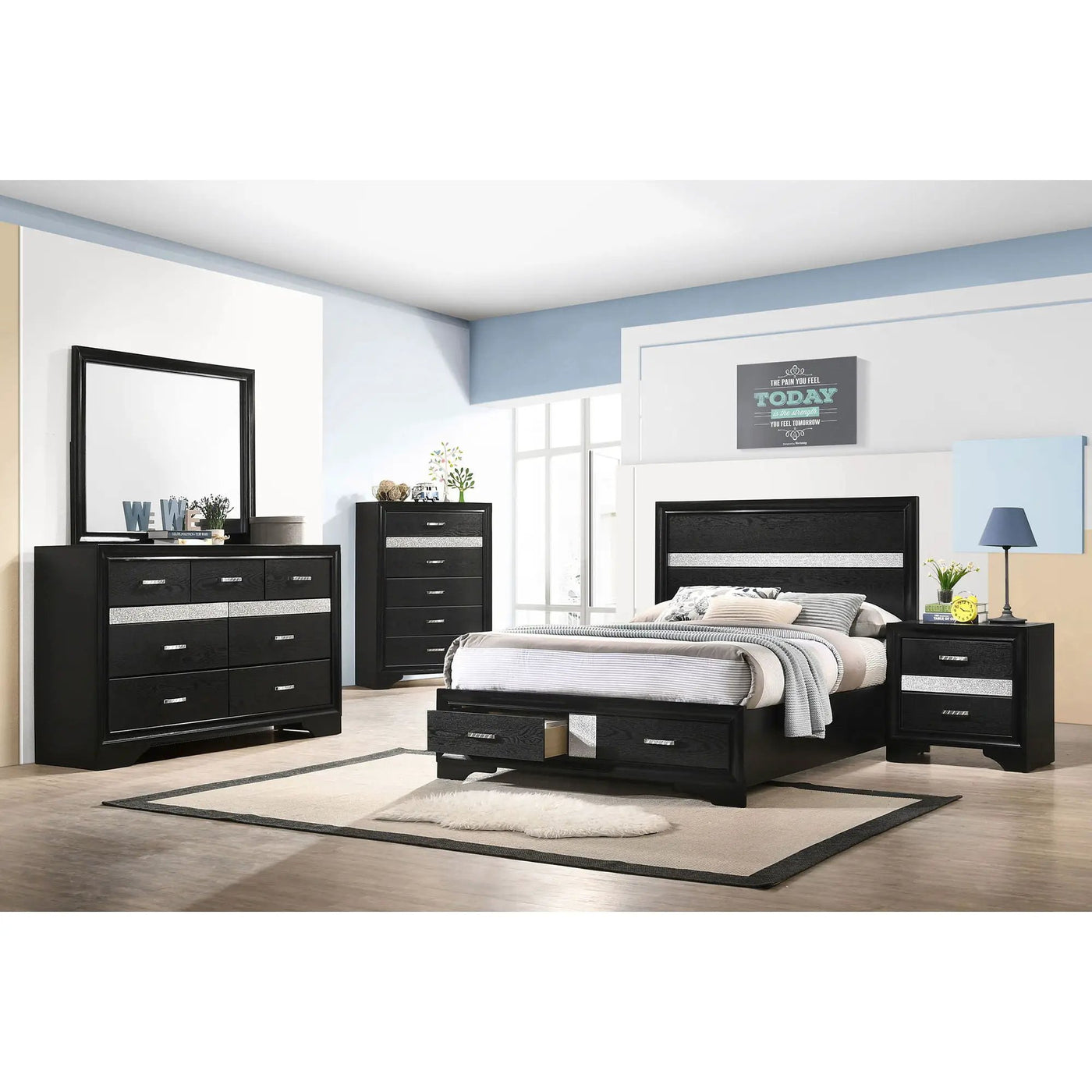 Annie - 5 Piece Bedroom Set by HouseOfZazla