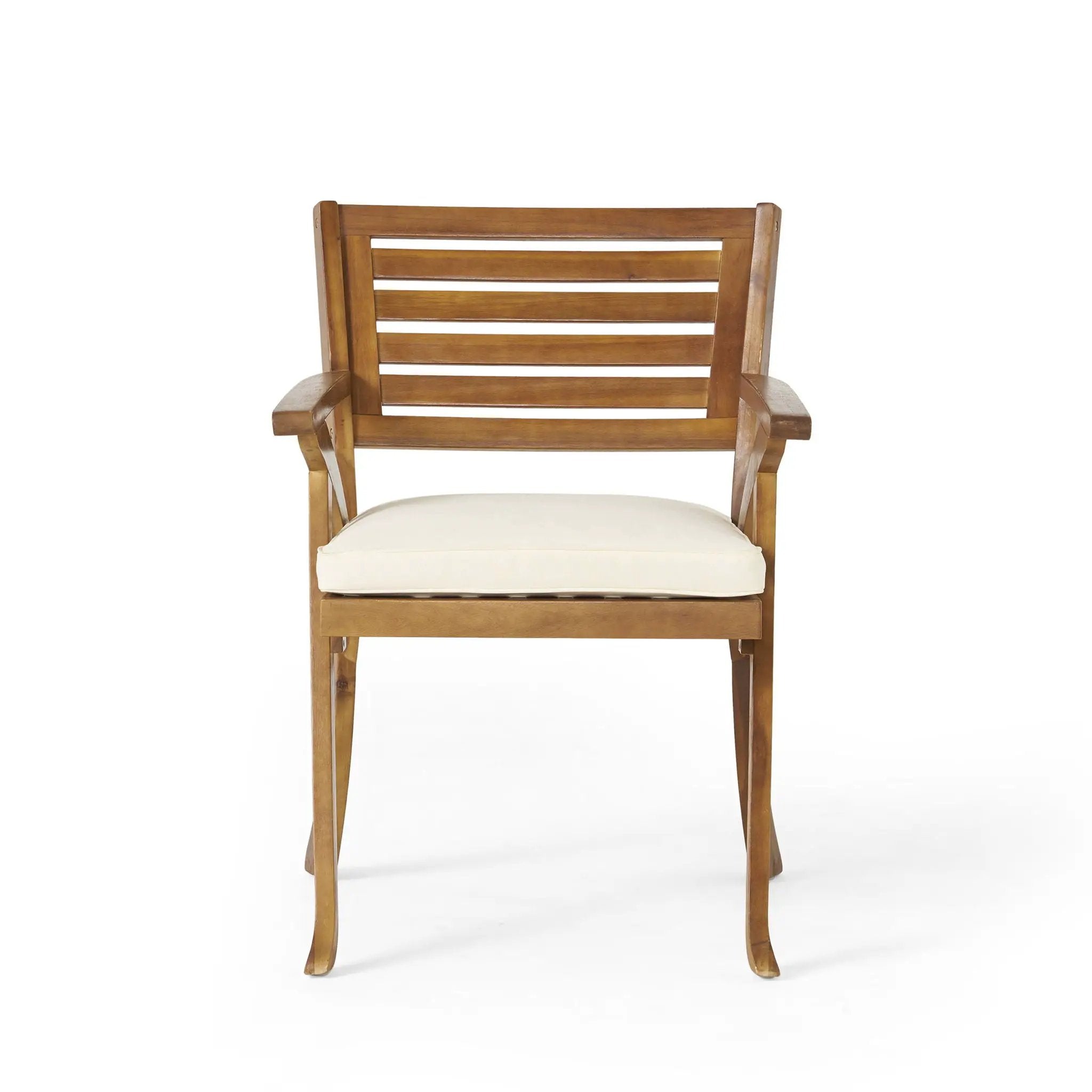 Outdoor Dining Set With Coffee Table And 2 Chairs - Teak by HouseOfZazla