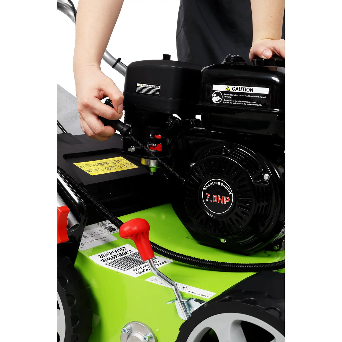 Progreen Gasoline Engine Scarifier 2in1 Dethatcher/Scarifier by HouseOfZazla