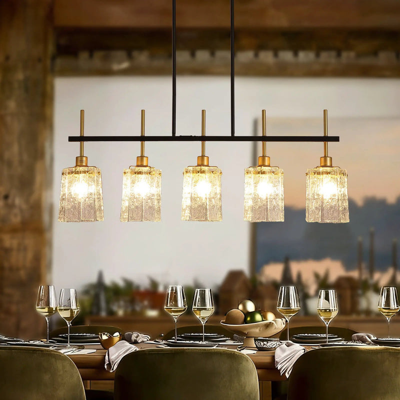 Modern Farmhouse 5-Light Dining Room Chandelier by HouseOfZazla
