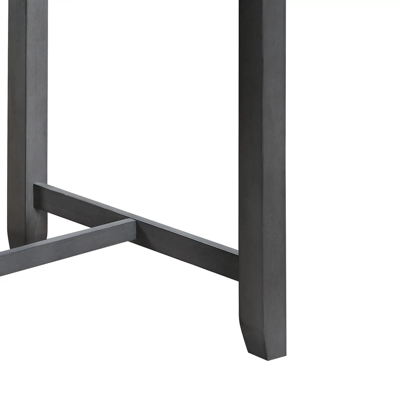 Graham - Small Space Counter Height Dining Table With USB Charging Ports And Shelves by HouseOfZazla