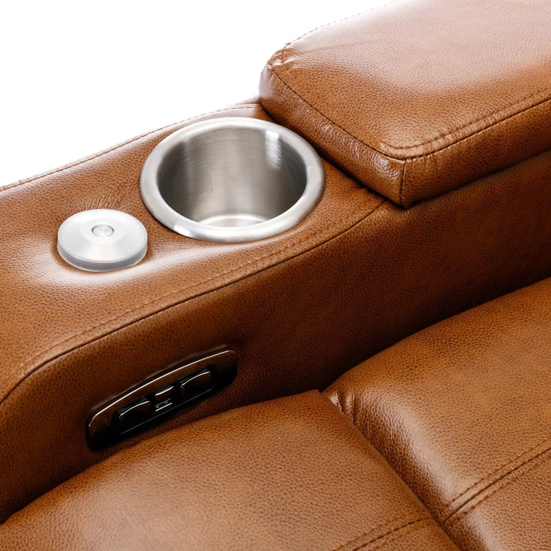 Power Motion Recliner Electric Power Recliner With USB Charging Port, Hidden Arm Storage, Convenient Cup Holder And tooth Speaker by HouseOfZazla