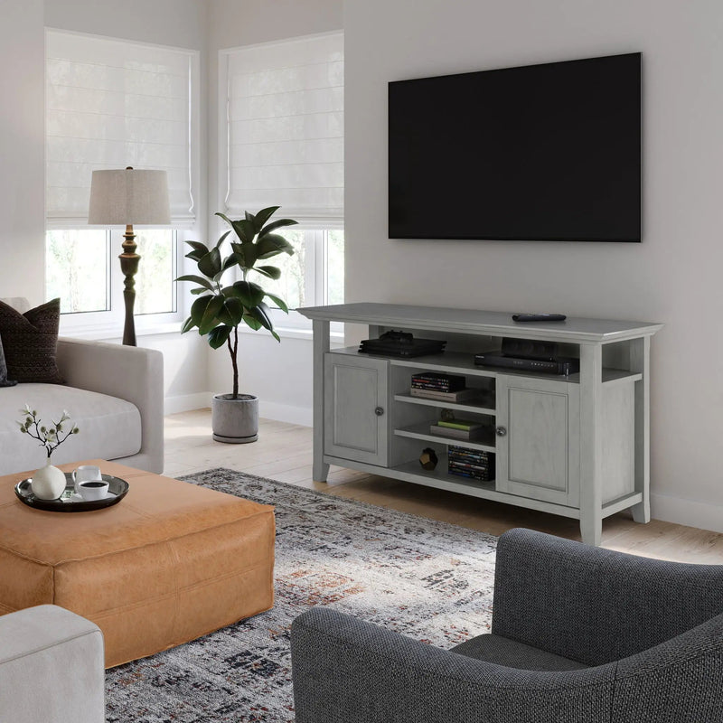 Amherst - TV Media Stand, Handcrafted by HouseOfZazla