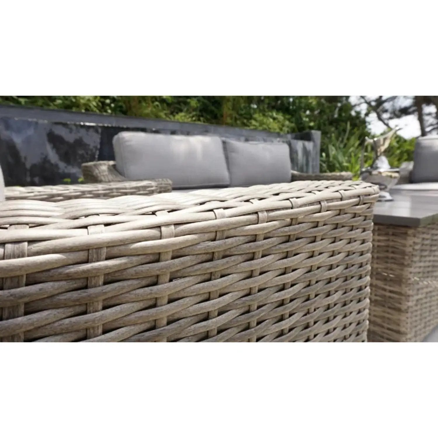 Stylish Sofa Seating Group With Cushions Perfect For Outdoor Gatherings by HouseOfZazla