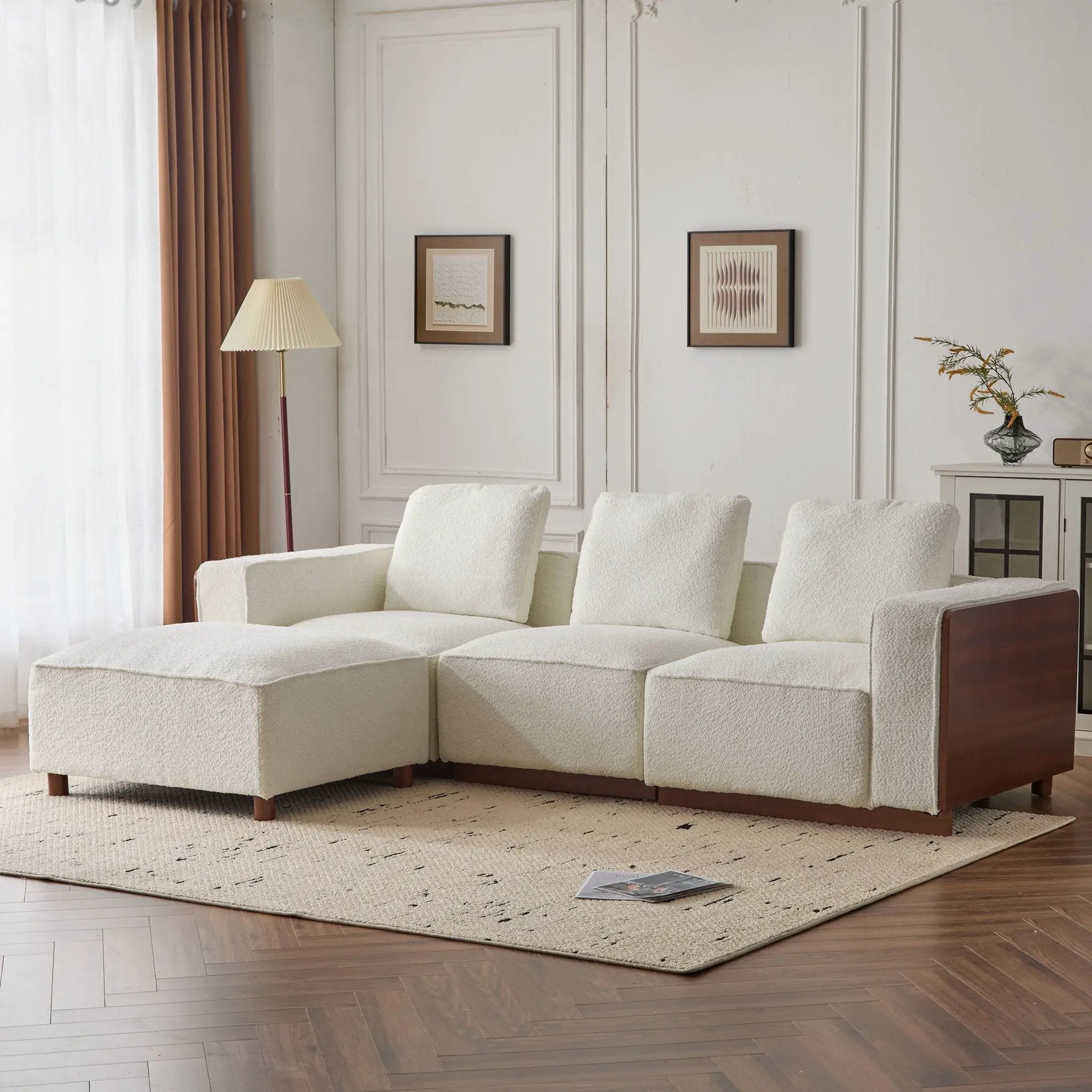 Chita Modular Sectional Sofa With Larger Seats by HouseOfZazla
