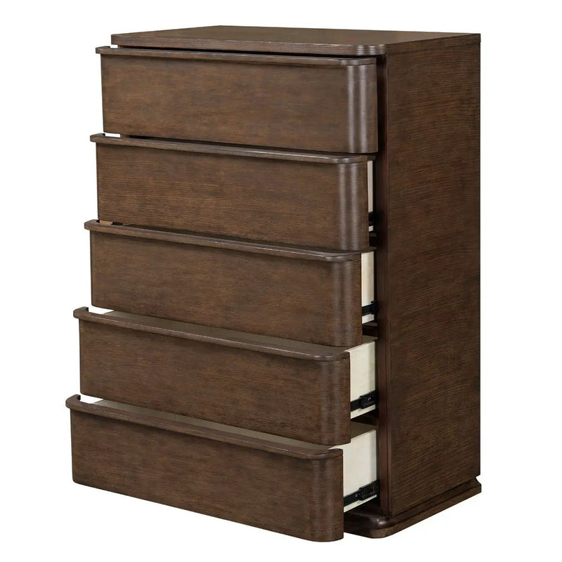 Zoey - Chest - Brown Oak by Unique Piece Furniture