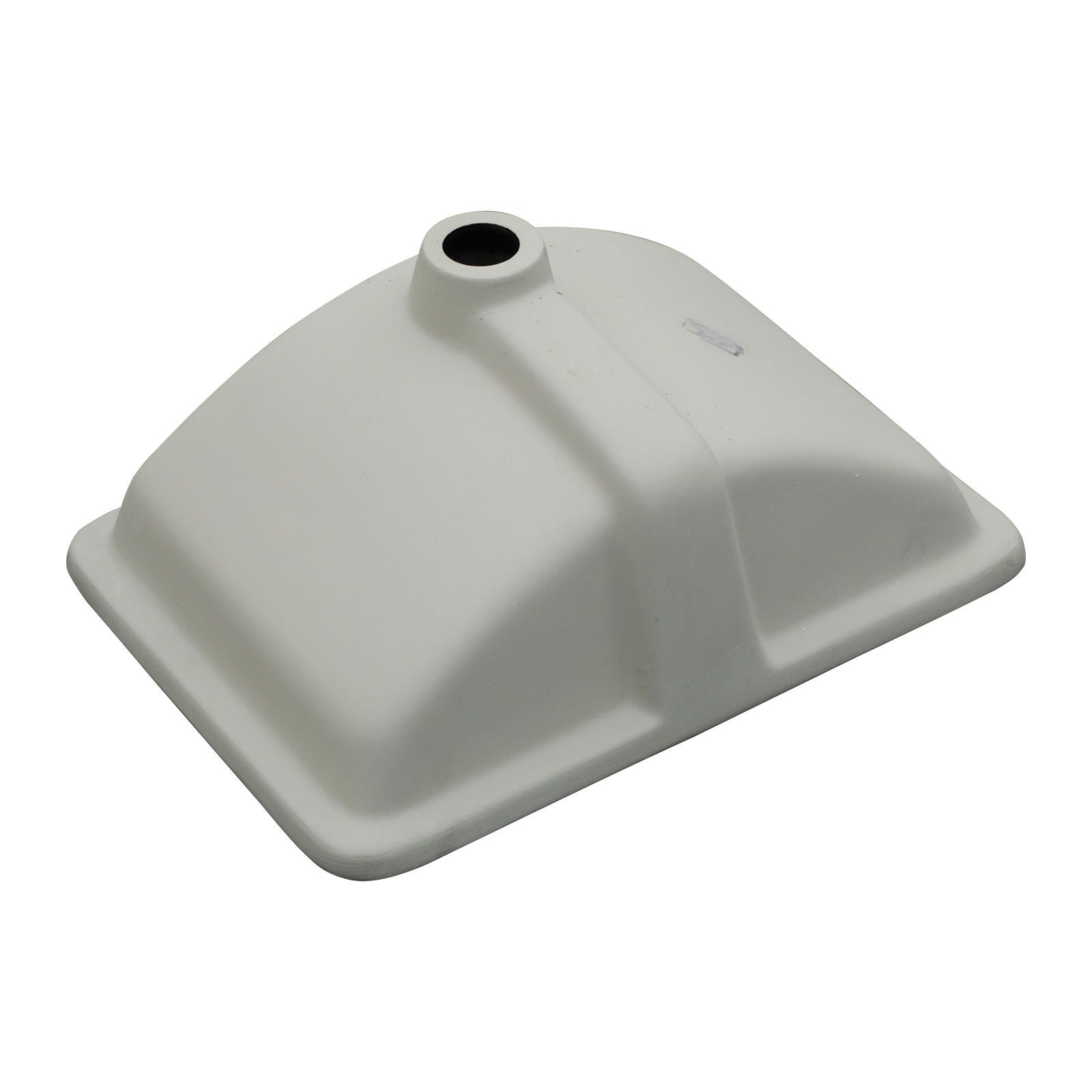 Modern Ceramic Undermount Bathroom Sink With Overflow, High Quality by HouseOfZazla