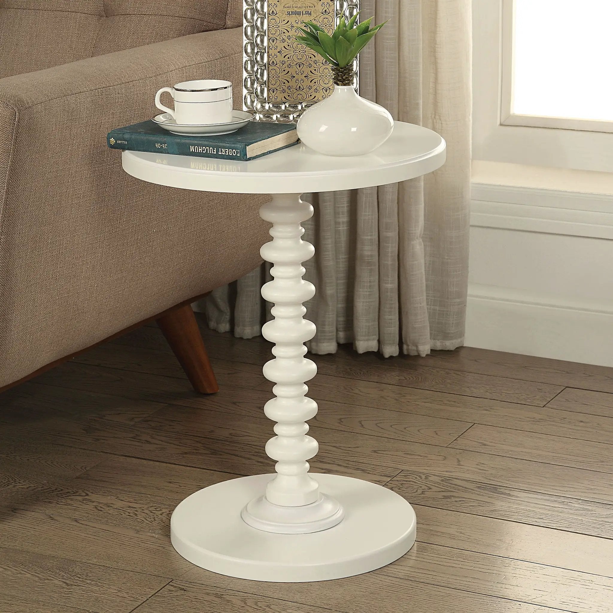 Acton - Round Accent Table by Unique Piece Furniture