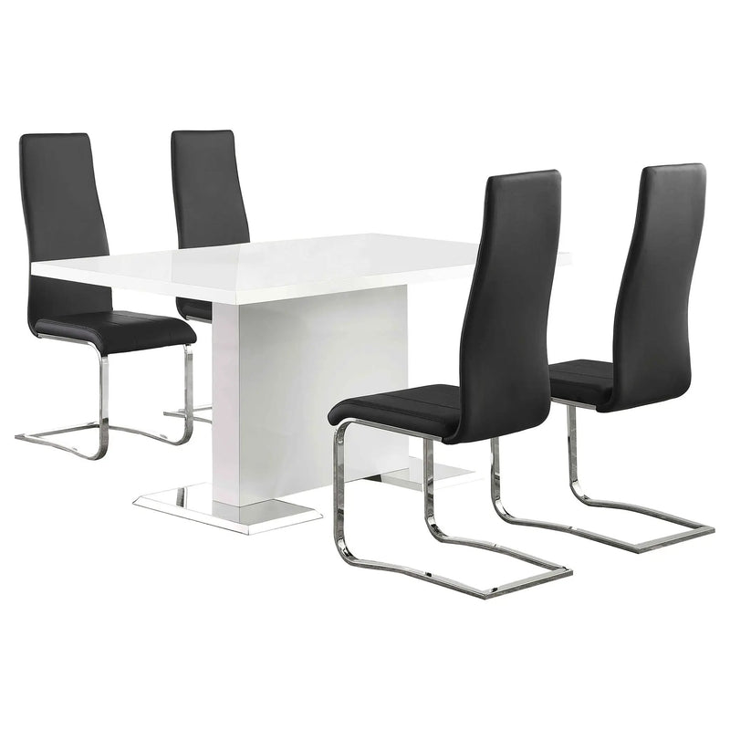 Wenzl - 5 Piece Dining Table Set
