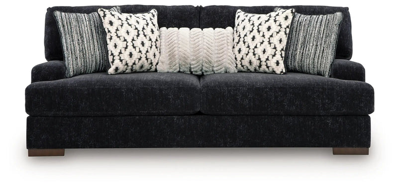 Whitmore Manor - Sofa - Black Pearl by Unique Piece Furniture