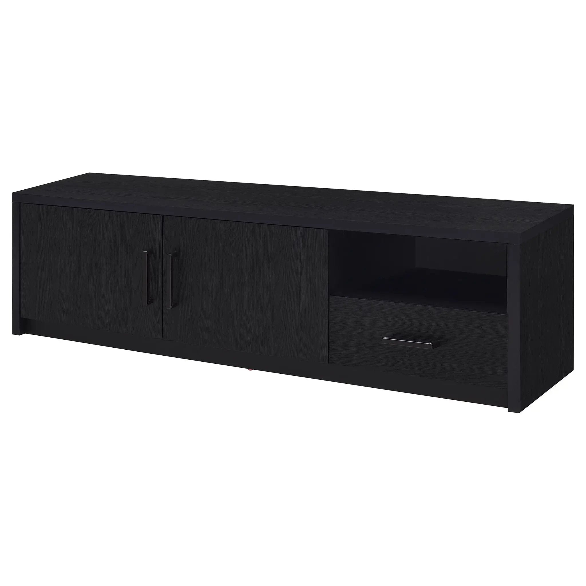 Murray 70-inch 2-door TV Stand Media Console Black by Unique Piece Furniture