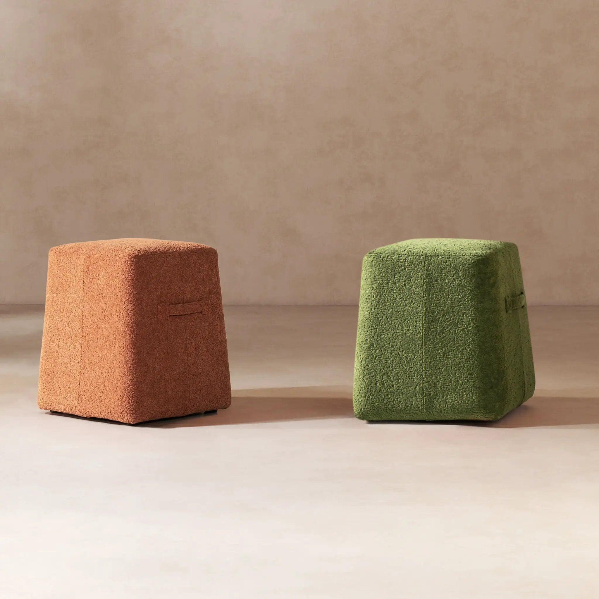 Clyde - Tapered Square Upholstered Ottoman by HouseOfZazla