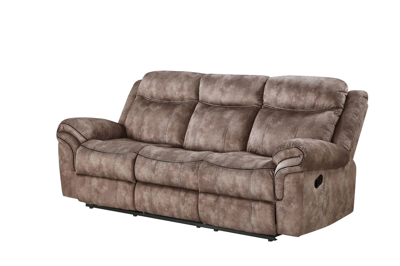 Zubaida - Two Tone Recliner Sofa With USB Port Drop Down Table by Unique Piece Furniture