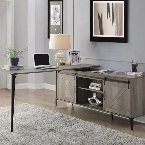 Zakwani - Writing Desk w/USB by Unique Piece Furniture