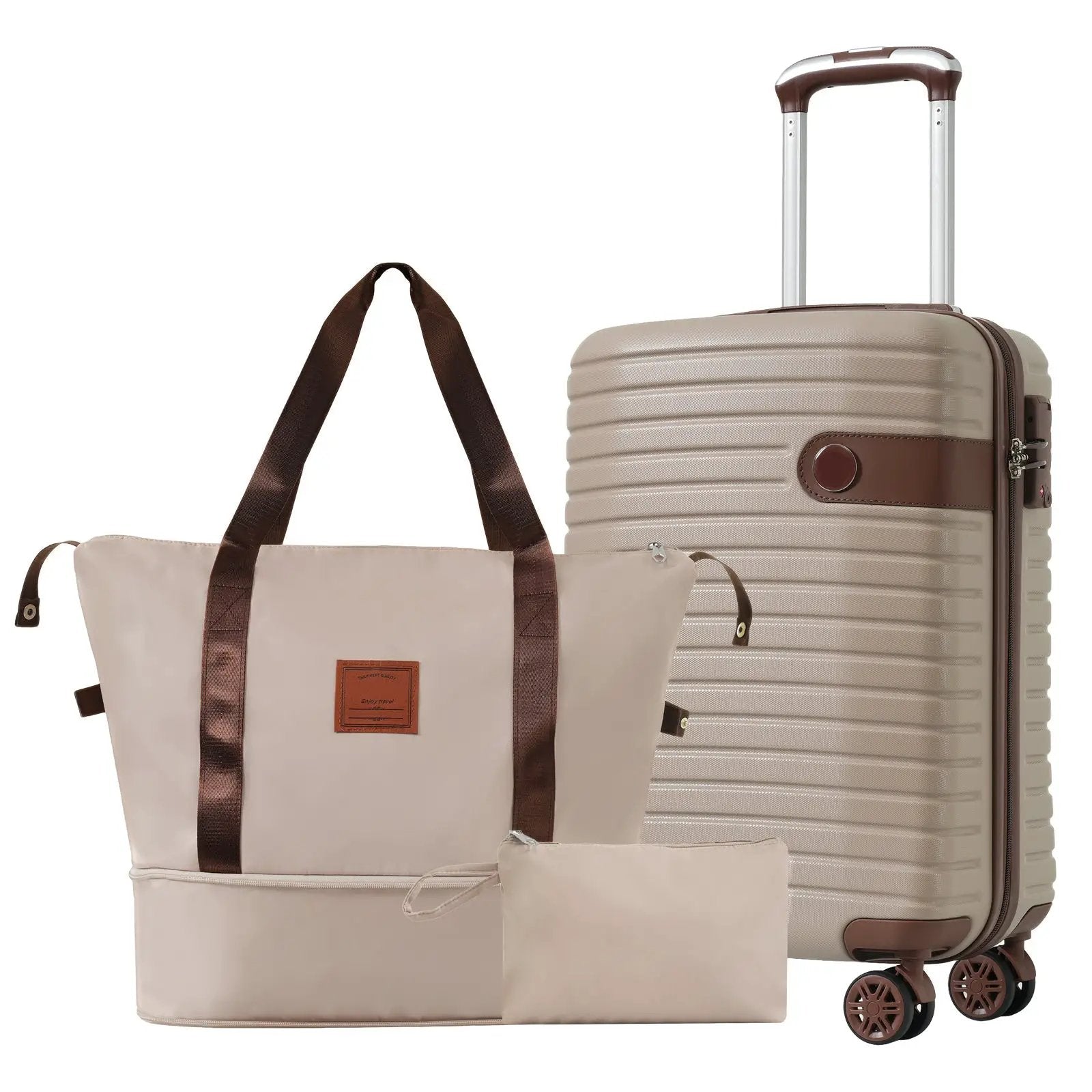 3 Piece Carry-On Luggage Set by HouseOfZazla