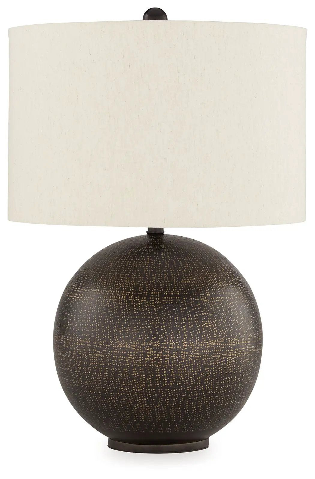 Hambell - Metal Table Lamp - Black / Gold Finish by Unique Piece Furniture